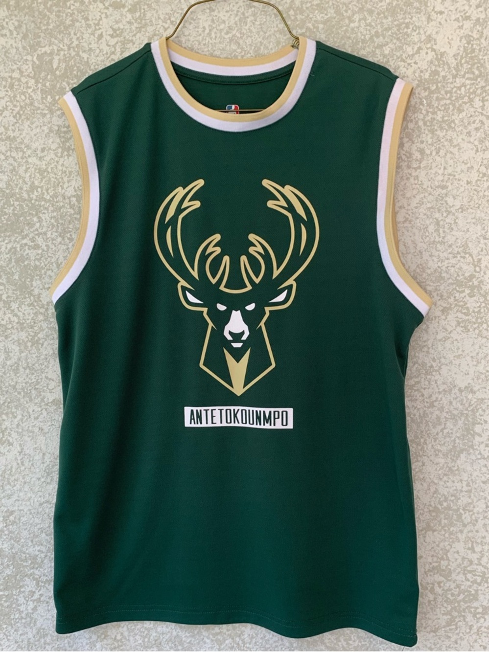 Giannis Antetokounmpo 34 Milwaukee‎ Bucks Jerseys Green NBA Jersey Small MVP